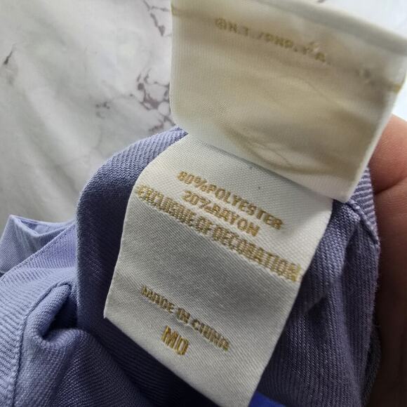 Sailor Moon Skirt Womens Medium Blue Mini Pleated Cheer Skater Round - Picture 8 of 12